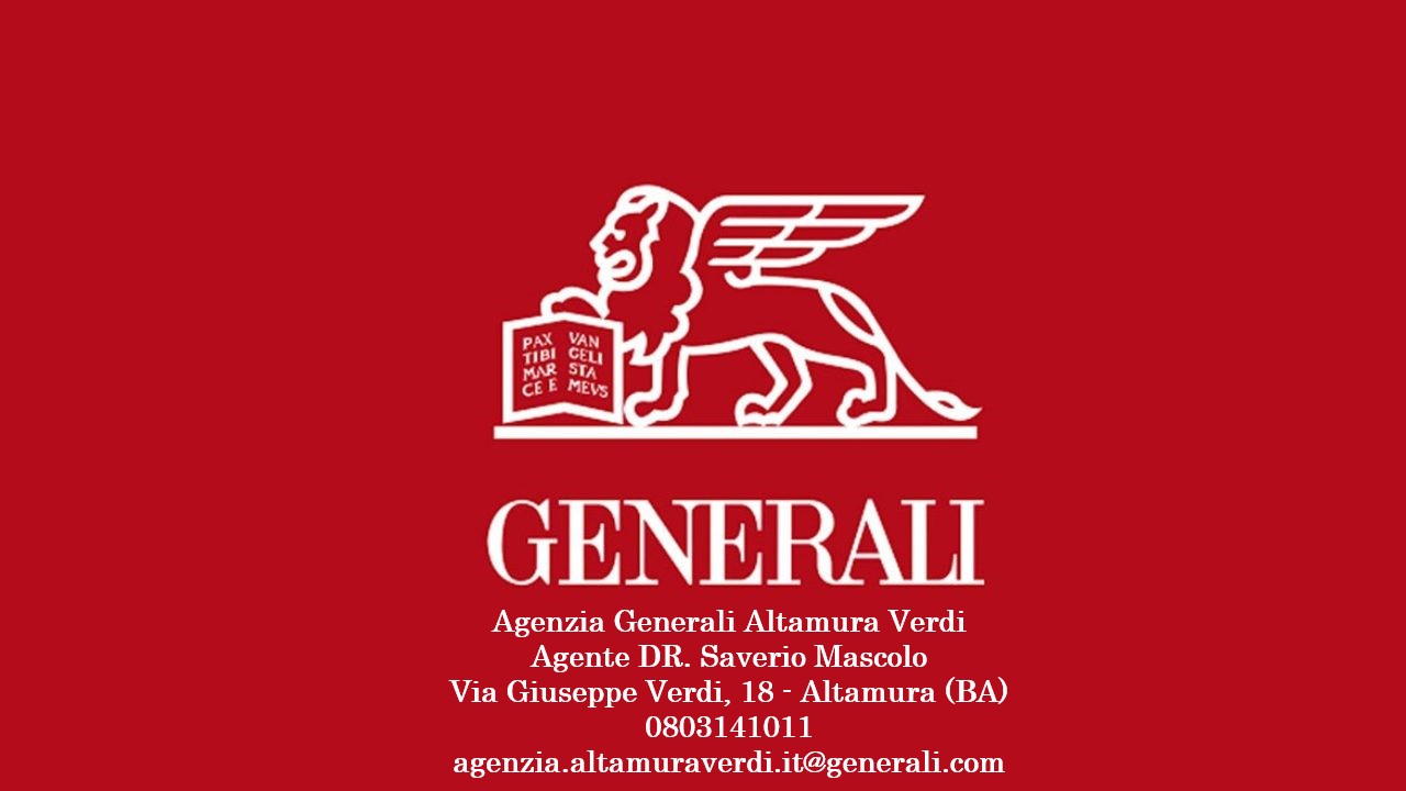 Generali Italia - Agenzia Generale di Altamura Verdi - Dr. Saverio Mascolo